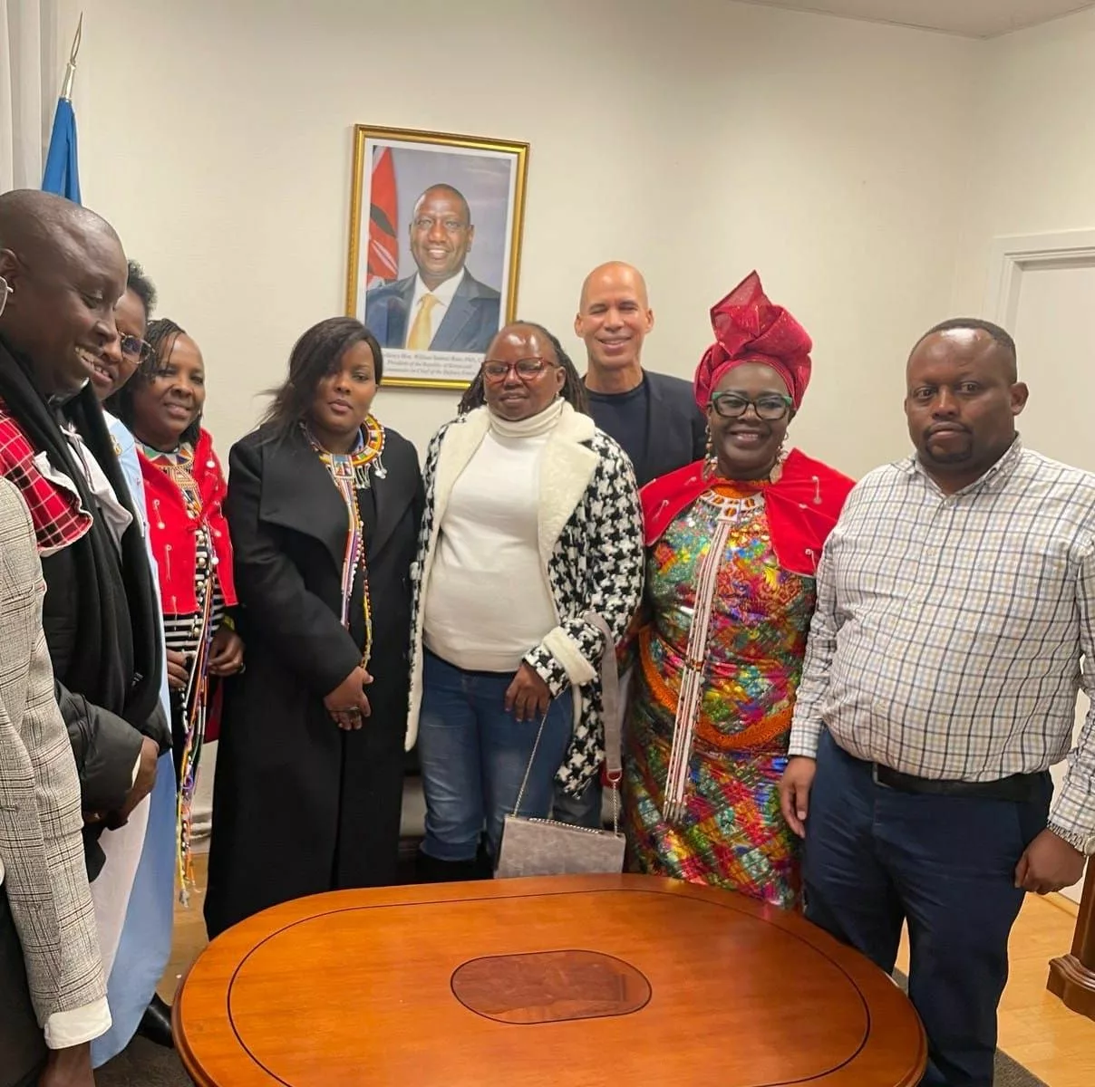 SchoolTry CEO with Kenya’s education leaders discussing digital learning.